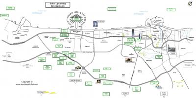 Investimento park Dubai la mappa