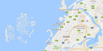 Karama Dubai la mappa