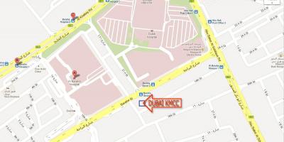 Dubai ospedale ubicazione sulla mappa