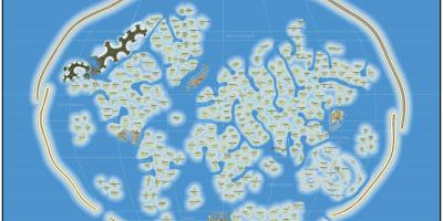 Mondo, mappa isola di Dubai
