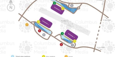 Dubai terminal mappa